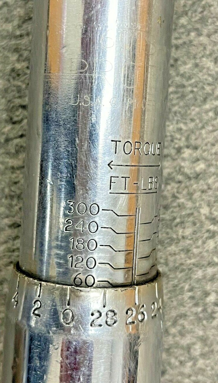 PROTO 3/4 TORQUE WRENCH 6018AB