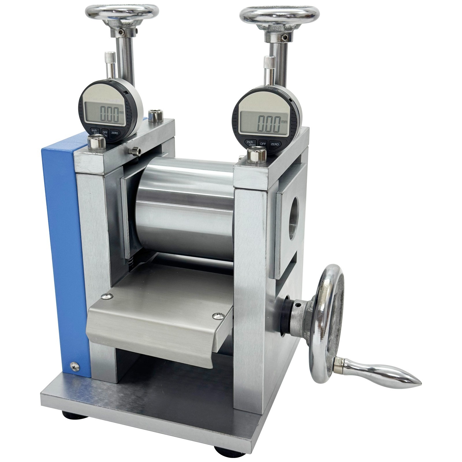 Vertical Manual Lab Roller Press Machine Pole Piece Calender Rolling Machine