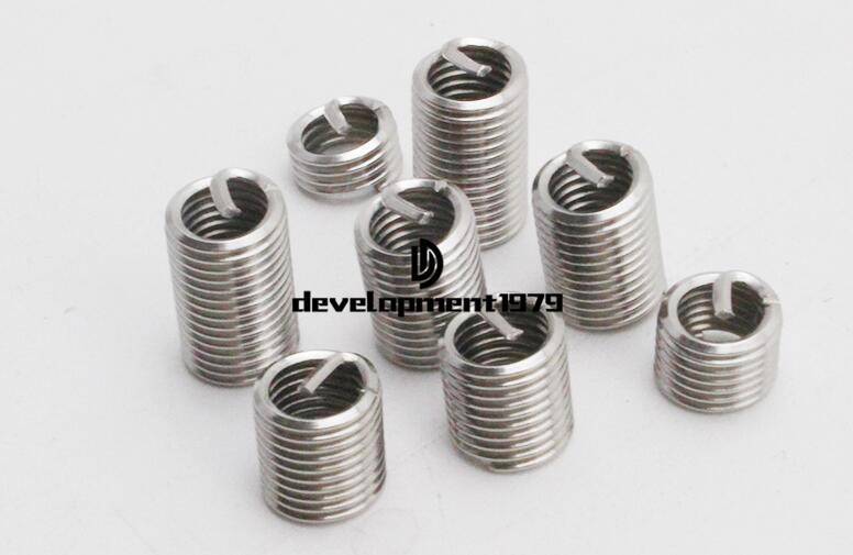 Stainless Steel Thread Repair Insert Kit Set M3 M4 M5 M6 M8 M10 M12 60pcs