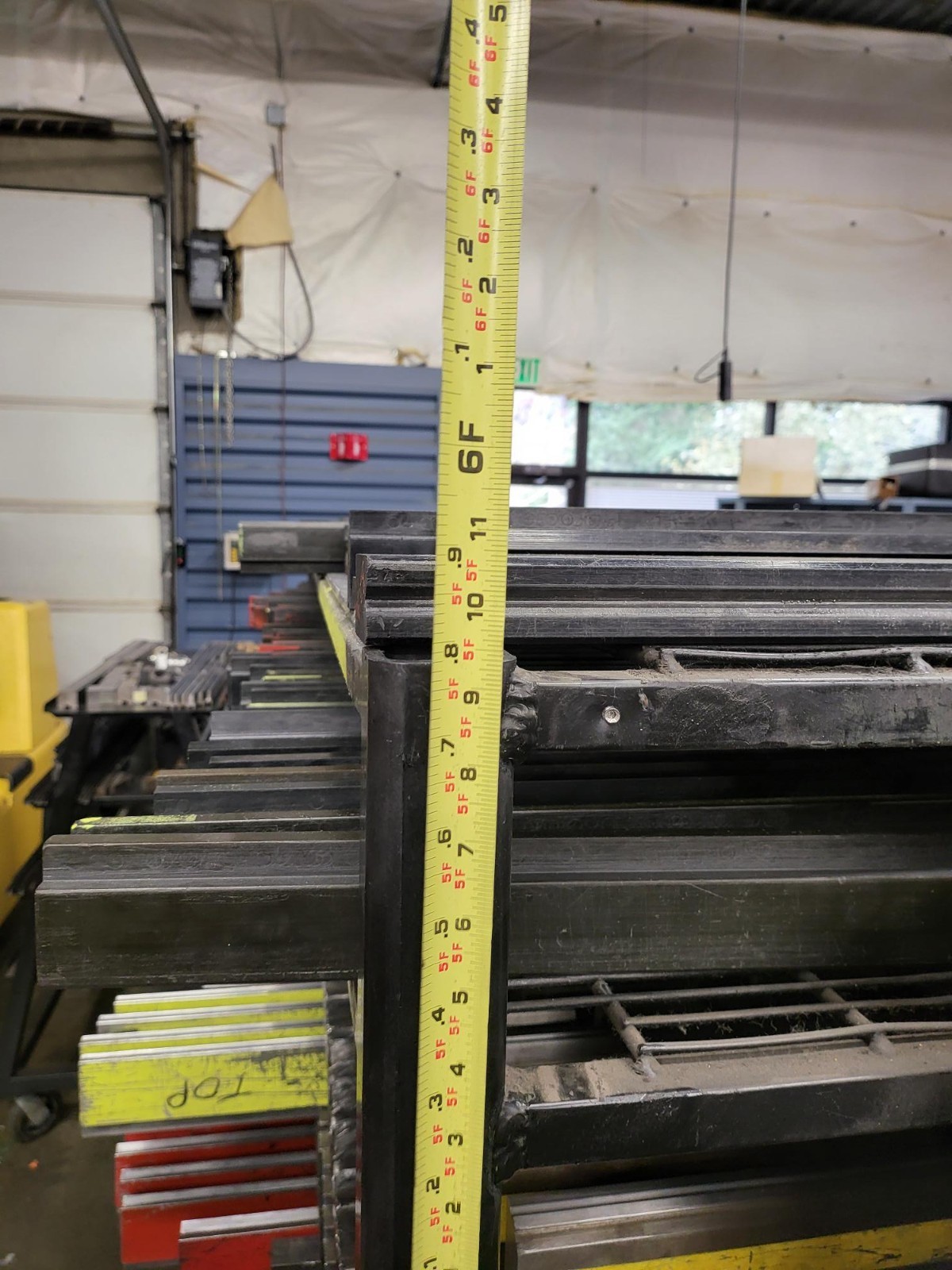 Heavy Duty Press Brake Tooling Rack and TONS of Offset Punches Dies and more!!!!
