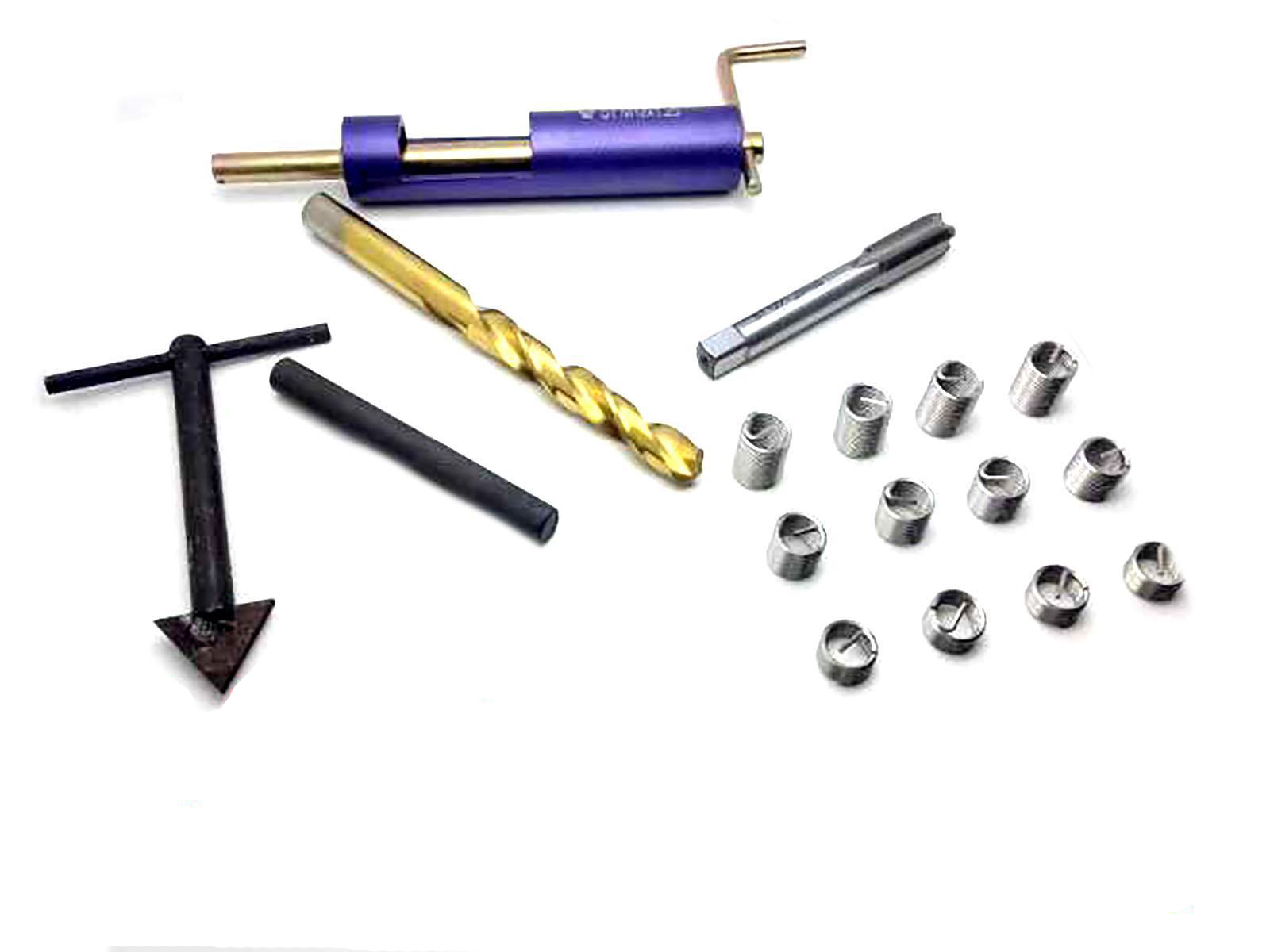US Stock Thread Repair Kit M12 x 1.25 Drill Tap Extraction Removal Tool Inserts