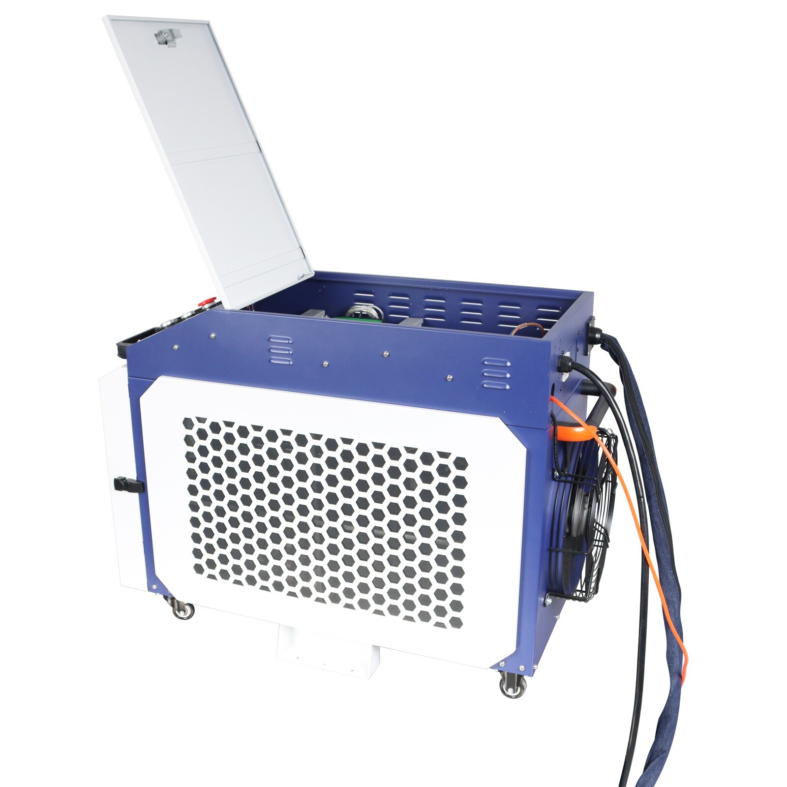 220V Laser Rust Remover Single-Phase Water Colling Metal Fiber Cleaning Machine