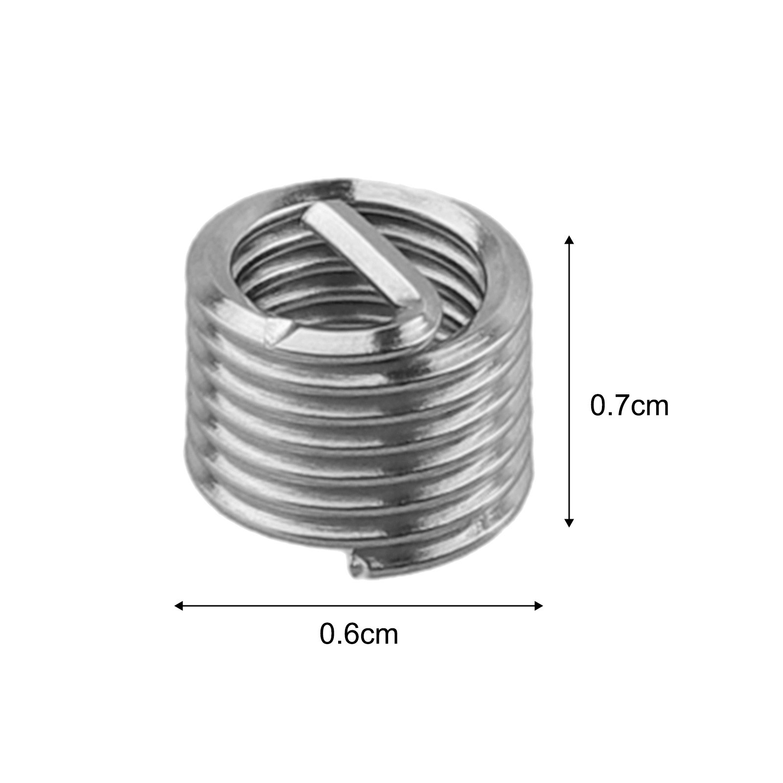 50pcs/set 304 Stainless Steel Metric Helicoil Wire Thread Insert Repair Inserts