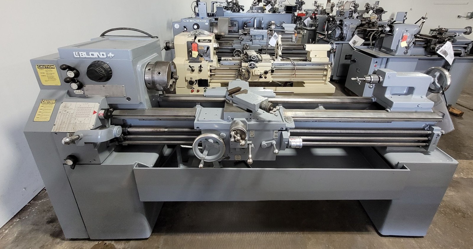 15″ x 54″ Leblond Makino Servo Shift Toolroom Lathe w/ Taper Inch/Metric