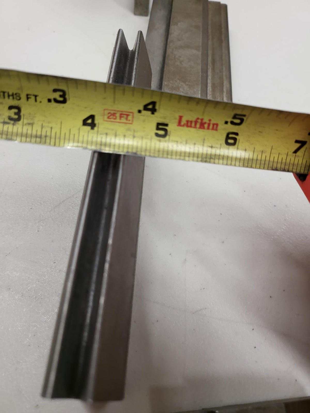 Press Brake Tooling Acute V Die 3/8″ Open at 23″ Long section SEE NOTES BTB2
