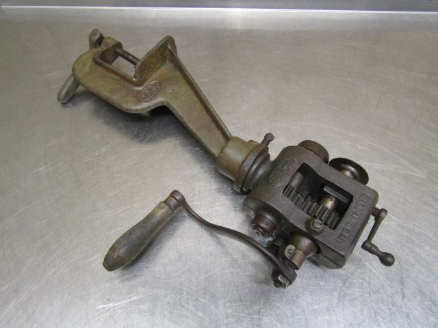 Peck Stow & Wilcox 577-B Edge Roll Former Sheet Metal Bead Roller Crimper Beader