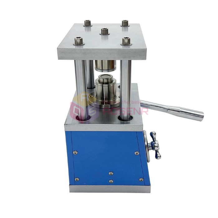 Manual Hydraulic Coin Cell Crimping Machine for CR20 Series Button Batteries