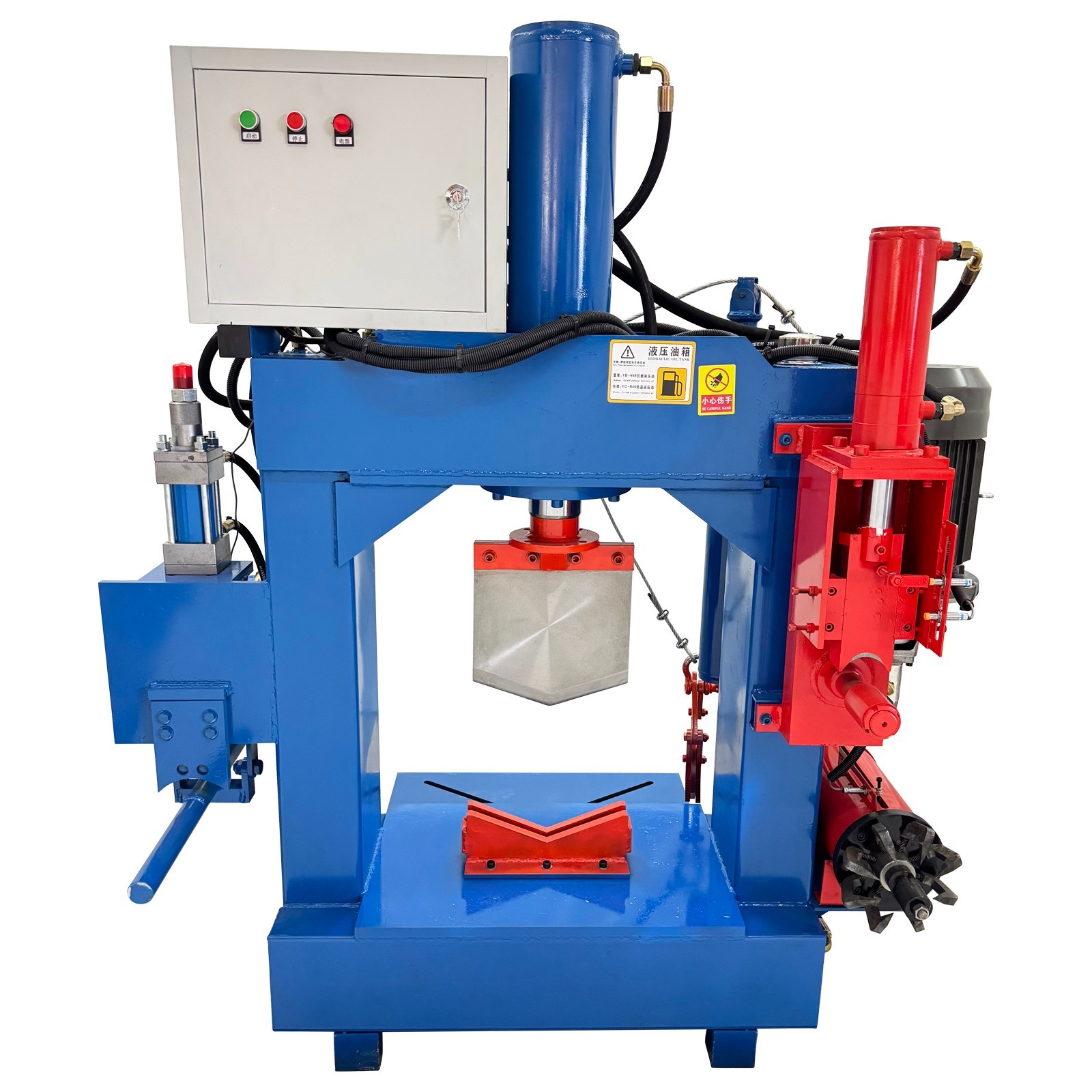 220V Industrial 60Ton Motor Stator Copper Extractor for Electric Motor Recycling