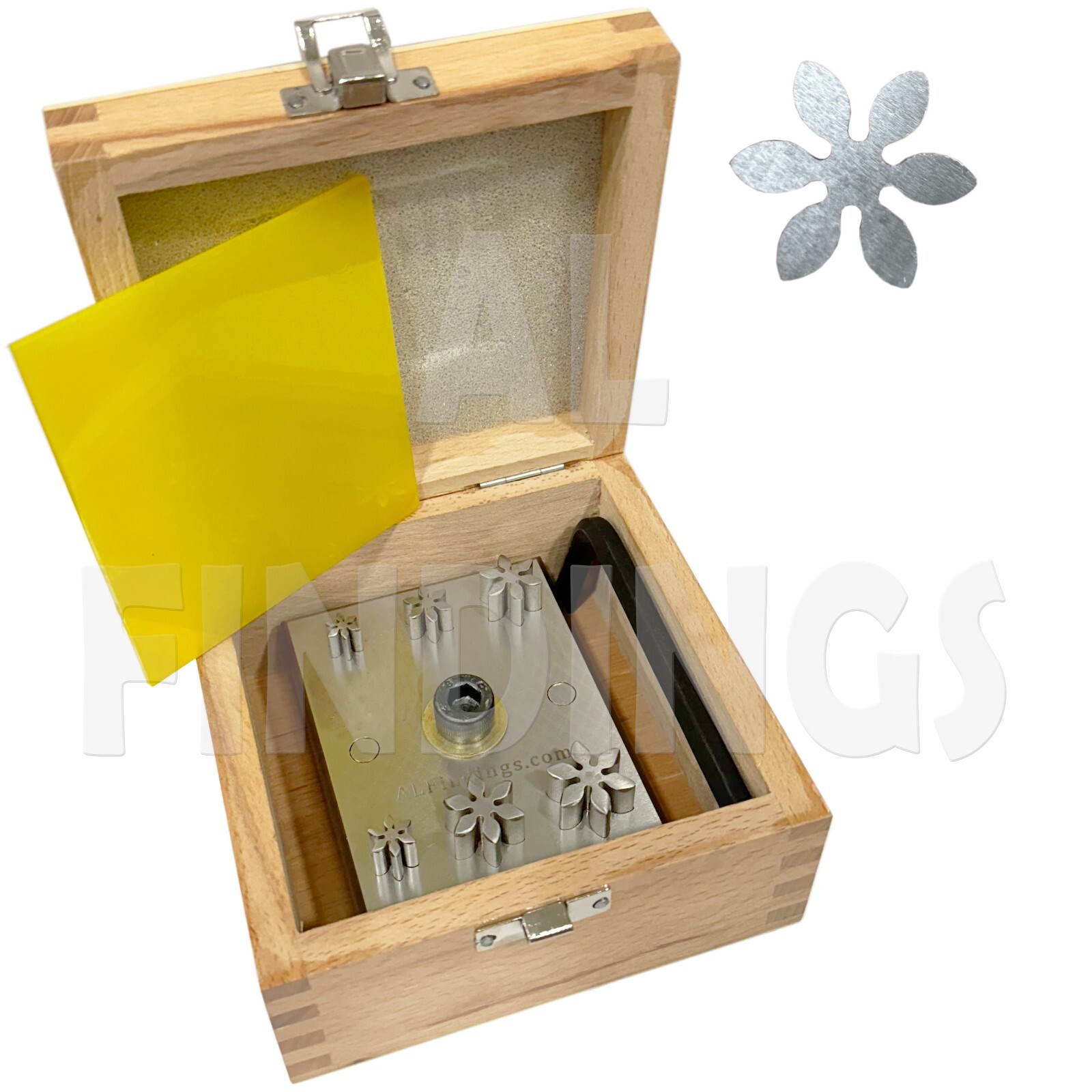 6 Petal Disc cutter disc cutter set of 6 10mm to 23mm Cutting Jewellery Tool