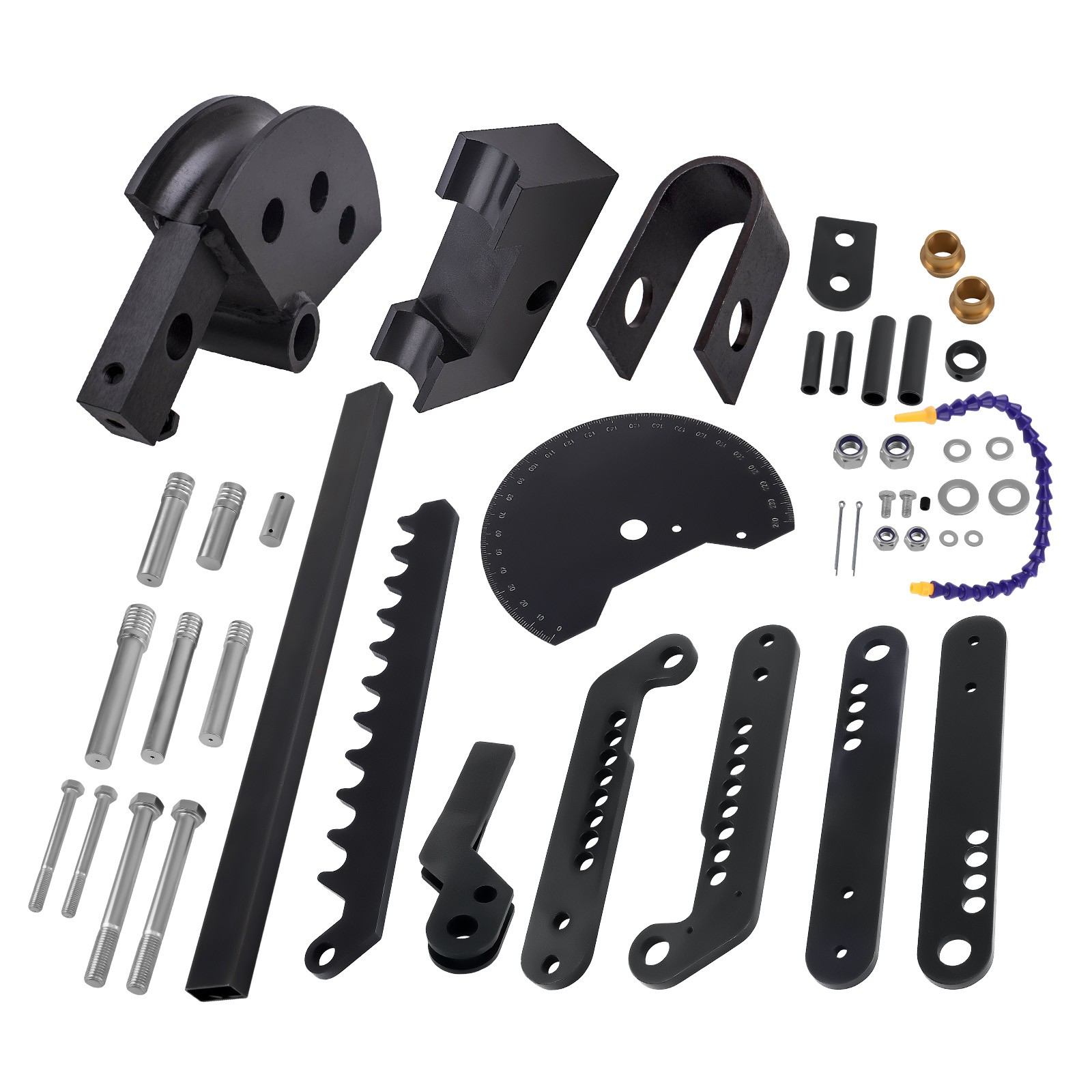 Ratcheting Manual Pipe and Tubing Bender & 1-5/8″ X 5″ 120 Degree Tubing Die Kit