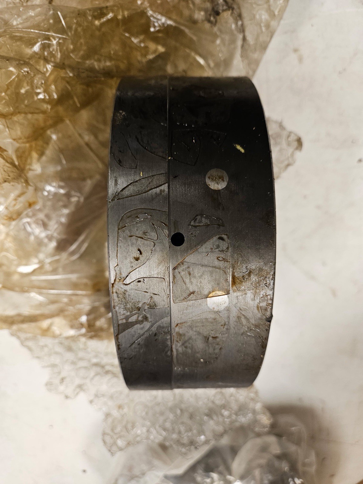 Okuma LC-40 Spindle Hub Cap 147-3300-18-1 And 147-3300-18-9 Two Pieces Total
