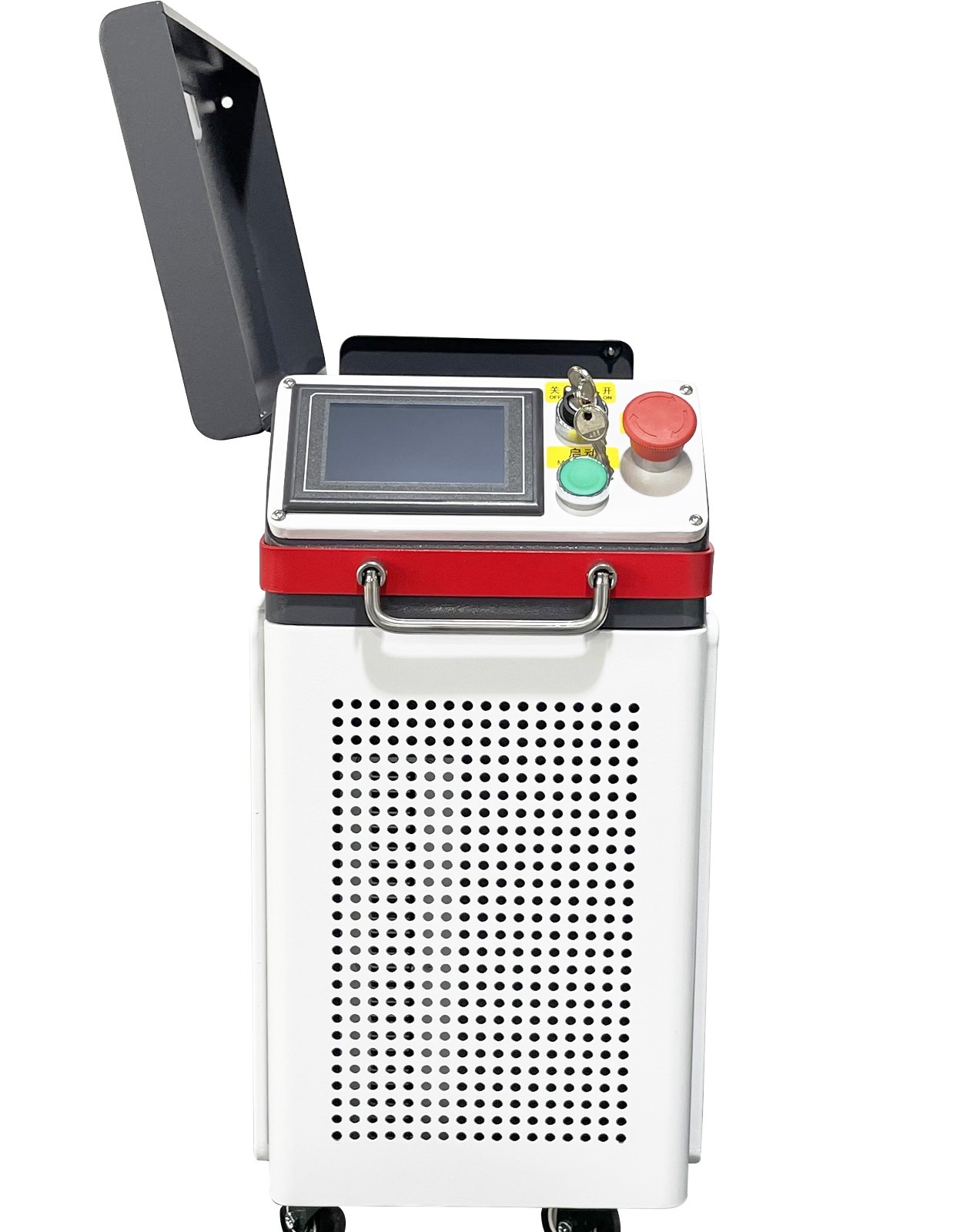 200W JPT Pulse Fiber Laser Cleaning Machine Handheld Rust Paint Oxide Removal