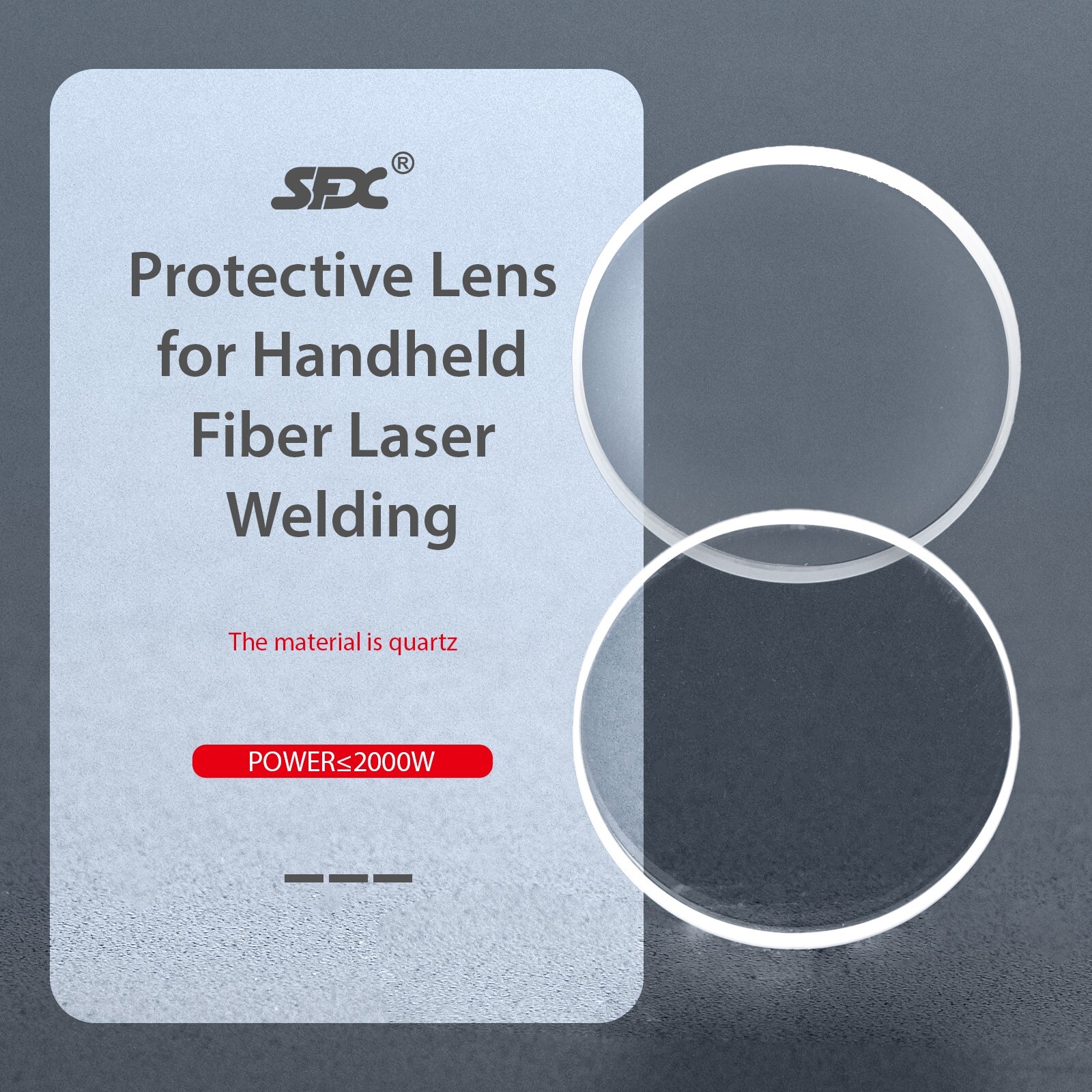 5pcs Diameter 18mm,thickness 2mm Protective Lens For Fiber Laser Welding Machine