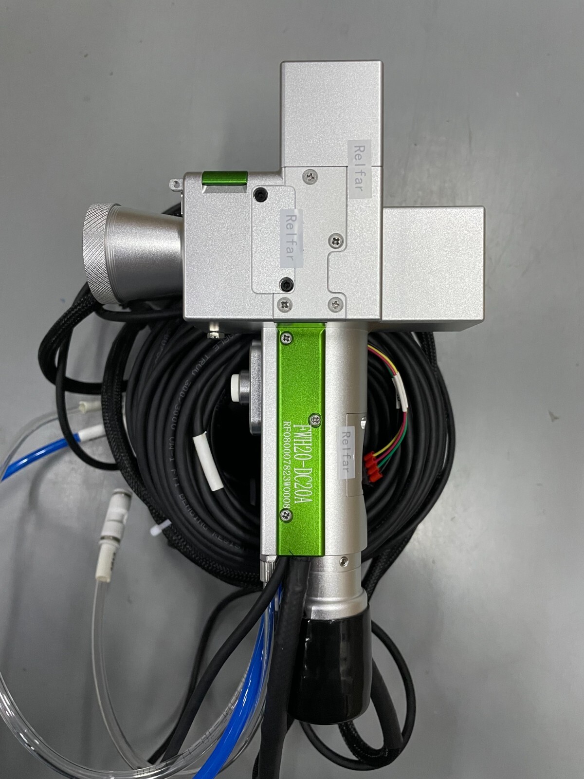 US Stock 1200W Fiber Laser Cleaning Machine Rust Remover Oil Paint Removal 300mm