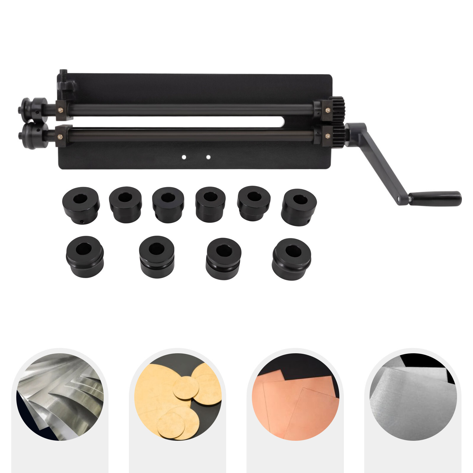 RM-18 18″ Sheet Metal Fabrication Bead Roller, Rotary Machine 1/16″, 1/8″, 1/4″