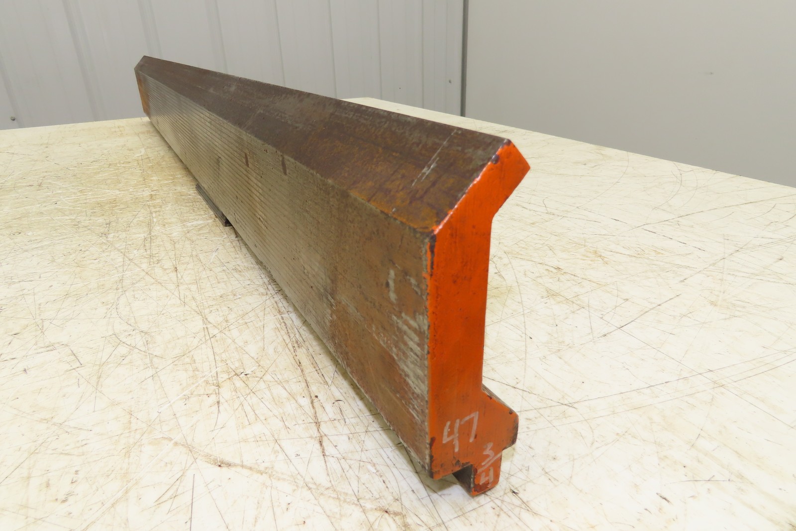 Press Brake Gooseneck Punch Die 42-3/4″ Long 90° V 1/2″ Finger 4-1/4″ H