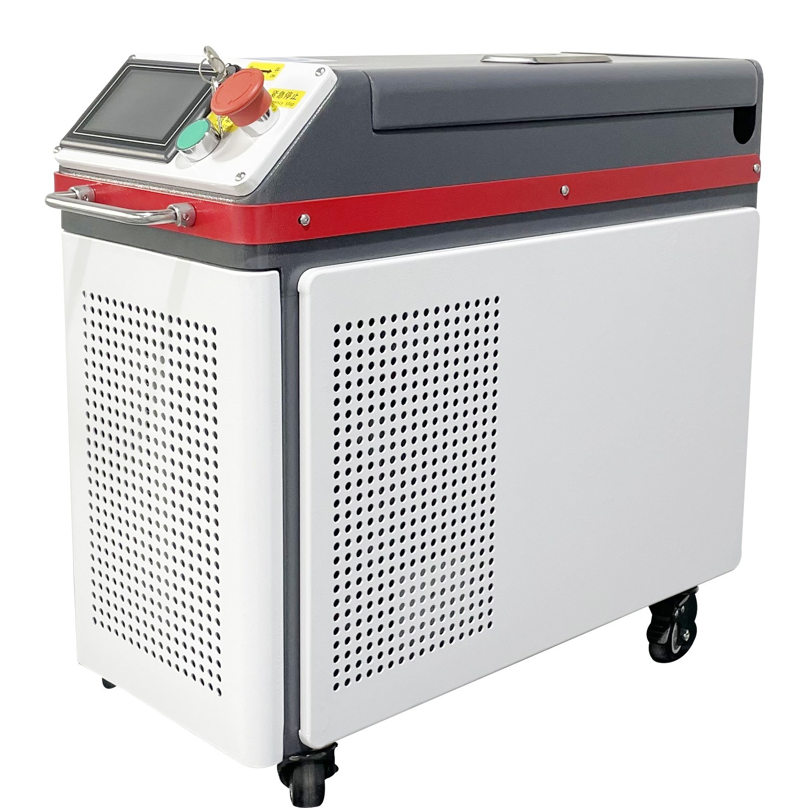 200W JPT Pulse Fiber Laser Cleaning Machine Handheld Rust Paint Oxide Removal