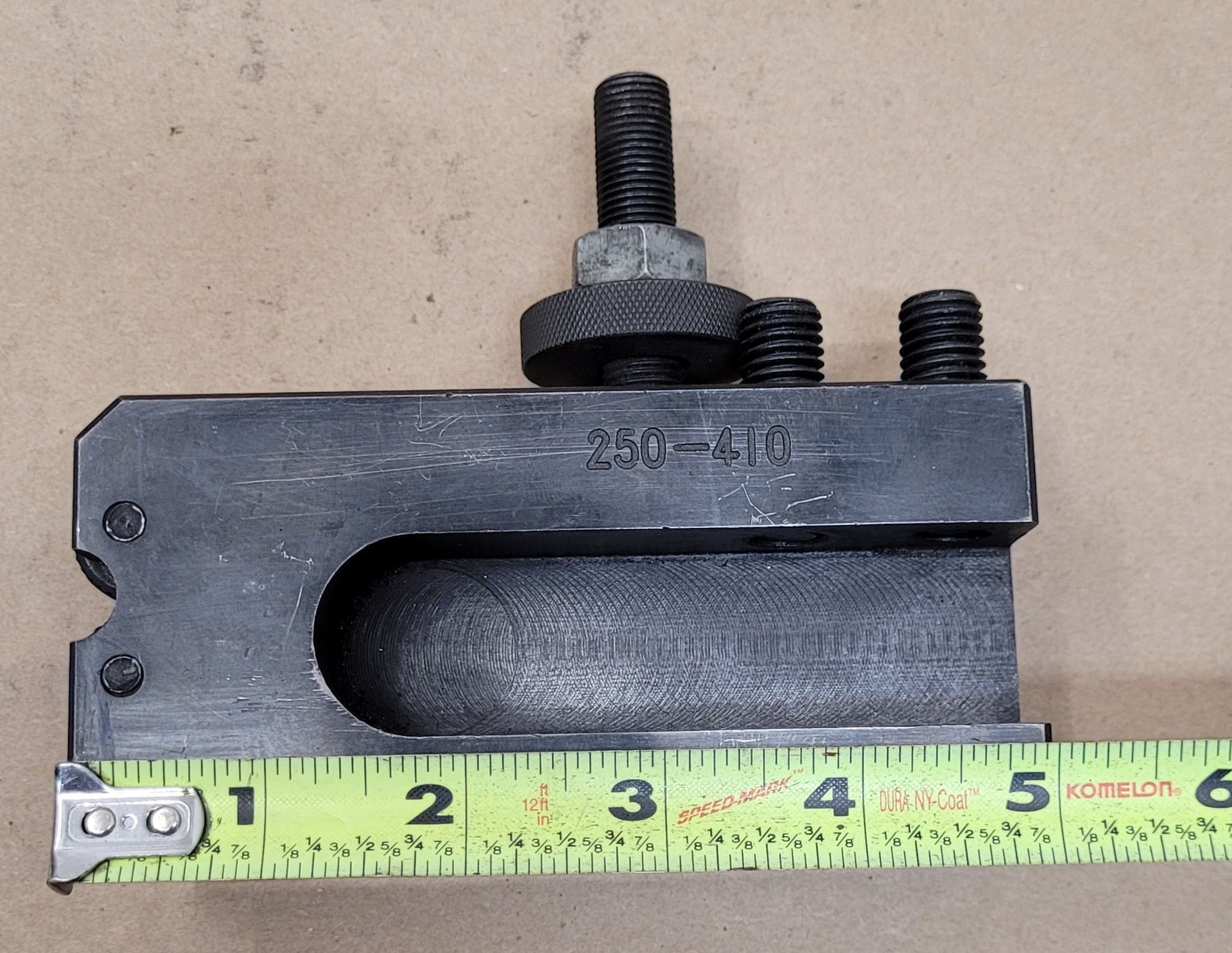 PHASE II 250-410 Tool Post Holder for Knurling Turning & Facing