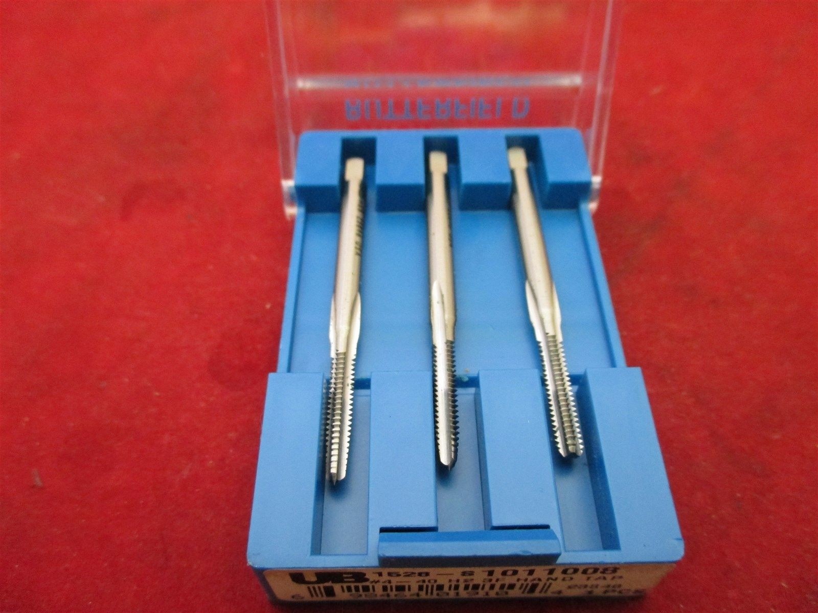 Union Butterfield 1011008 #4-40 H2 3F Hand Tap Set 1528-S