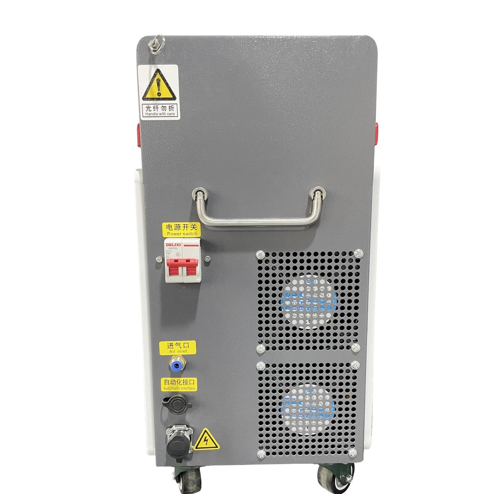 200W JPT Pulse Fiber Laser Cleaning Machine Handheld Rust Paint Oxide Removal