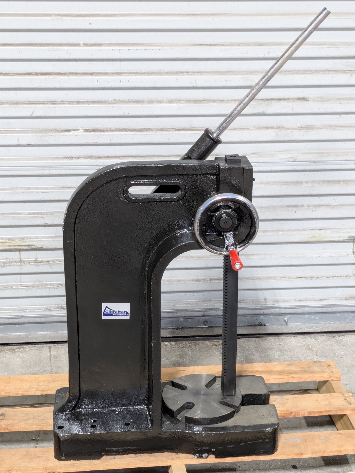 Gibraltar Heavy Duty Arbor Press 3 Ton Max. Pressure 12″ Stroke 1-1/4″ Ram