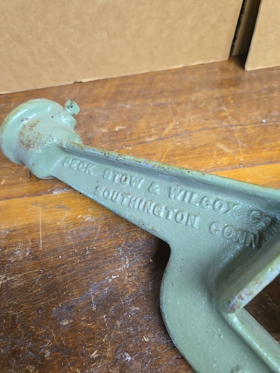 Pexto Wilcox Bench Mount Stand Crimper Roller Bead Shrink Forming Roll Machine