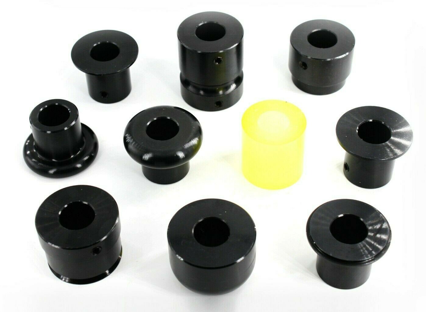 Bead Roller Forming Set 9 steel Dies 1 Polyurethane Roll 7/8 inch (22mm)Shaft