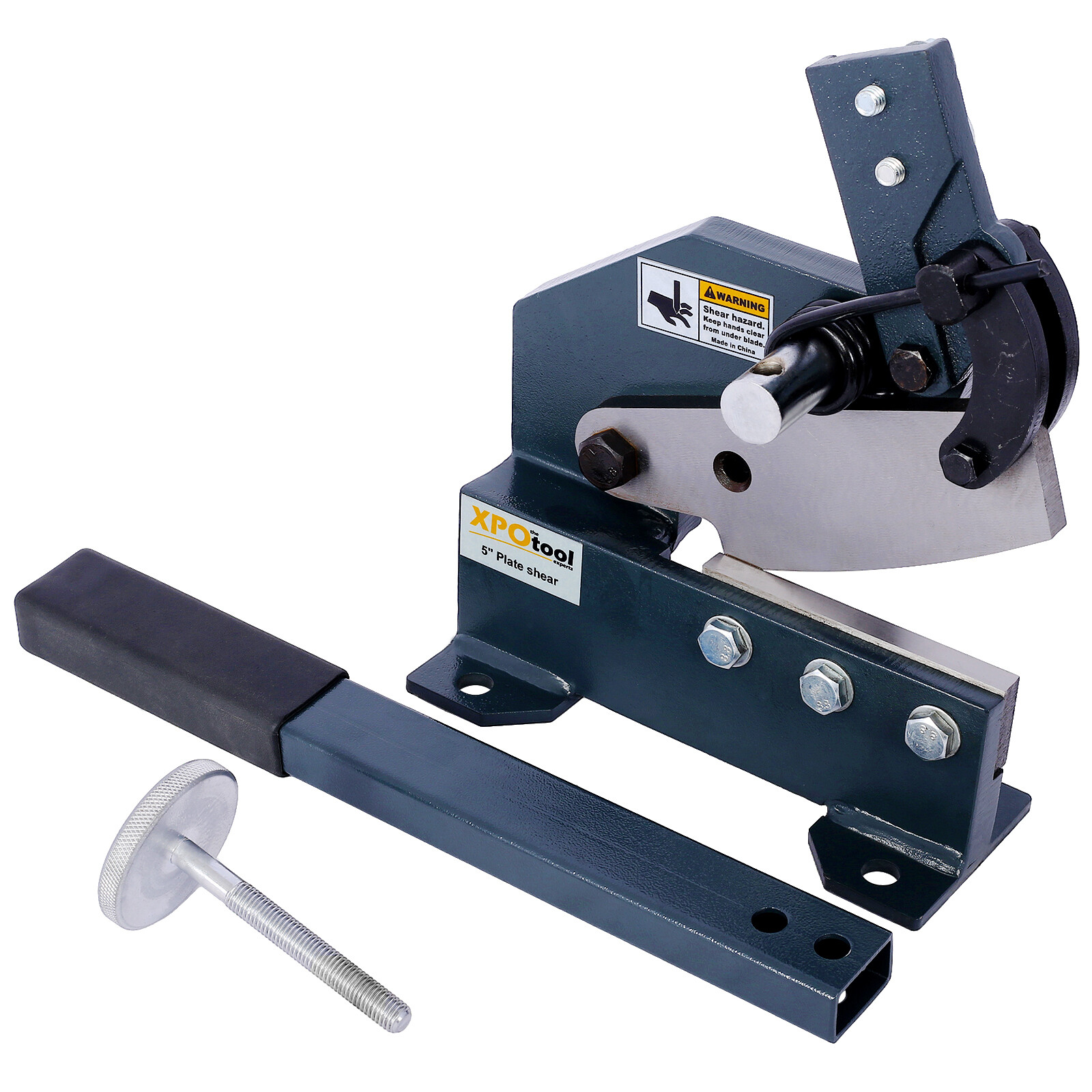 6 Inch Sheet Metal Plate Shear Solid Steel Frame Mounting Type for Cutting Sheet