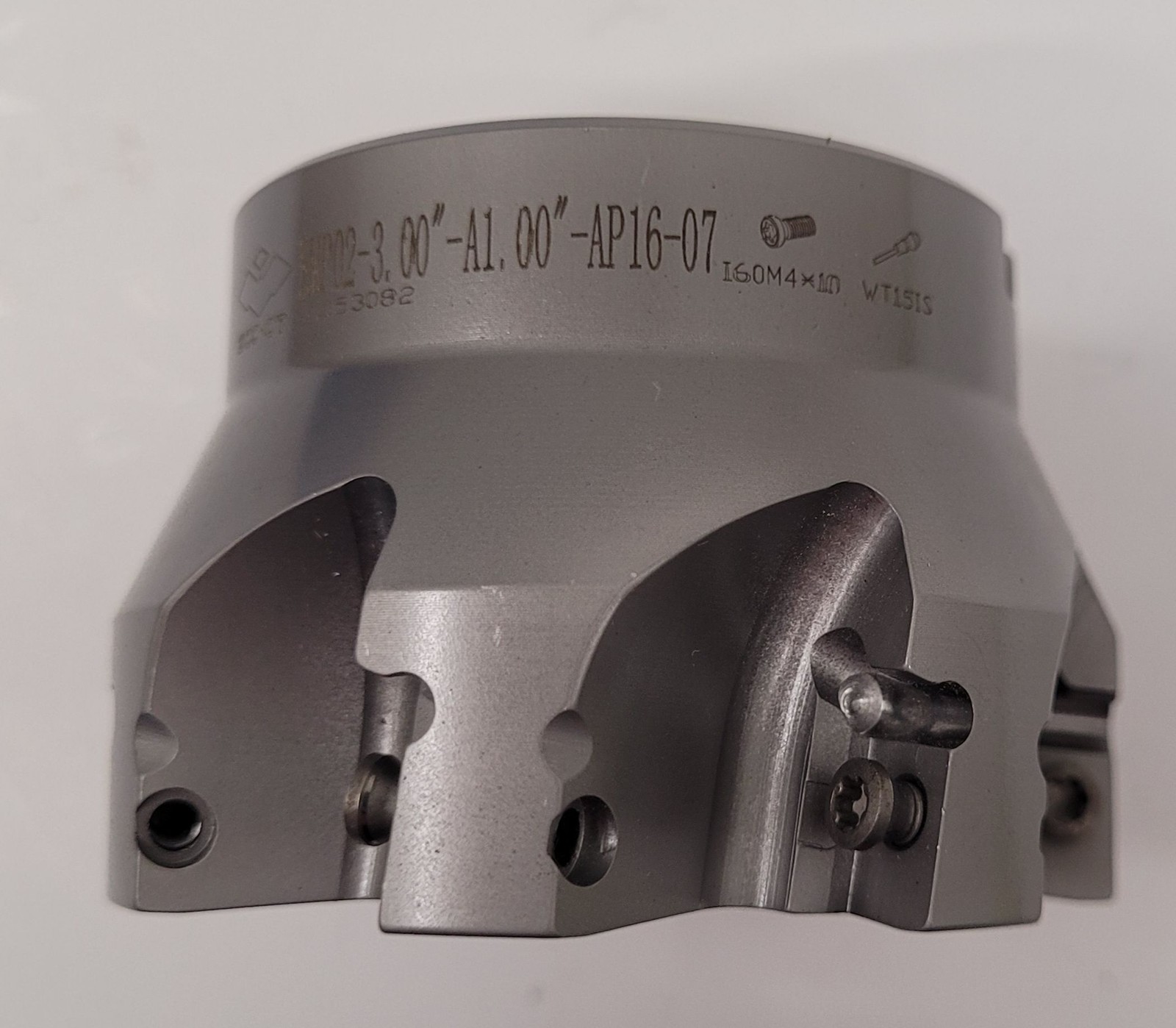 ZCC CT EMP02-3.00”-A1.00” AP16-07 Square Shouldering Indexable Face Mill