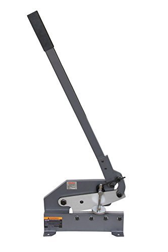 KAKA Industrial HS-10 10-Inch Hand Plate Shear with Long Steel Handle