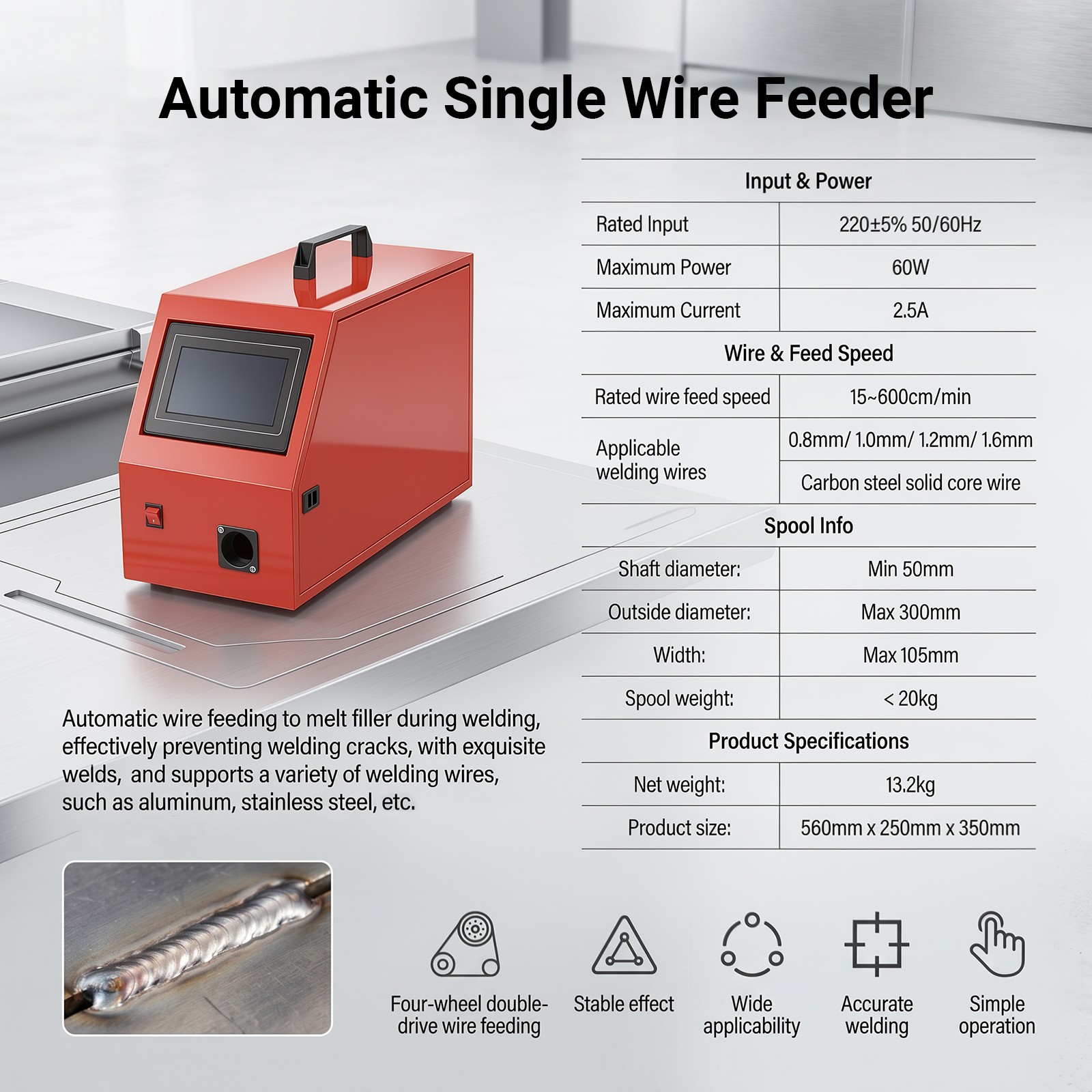 1200W Air Cooling Laser Welding Machine Laser Cleaning Cutting Machine 4-In-1 US