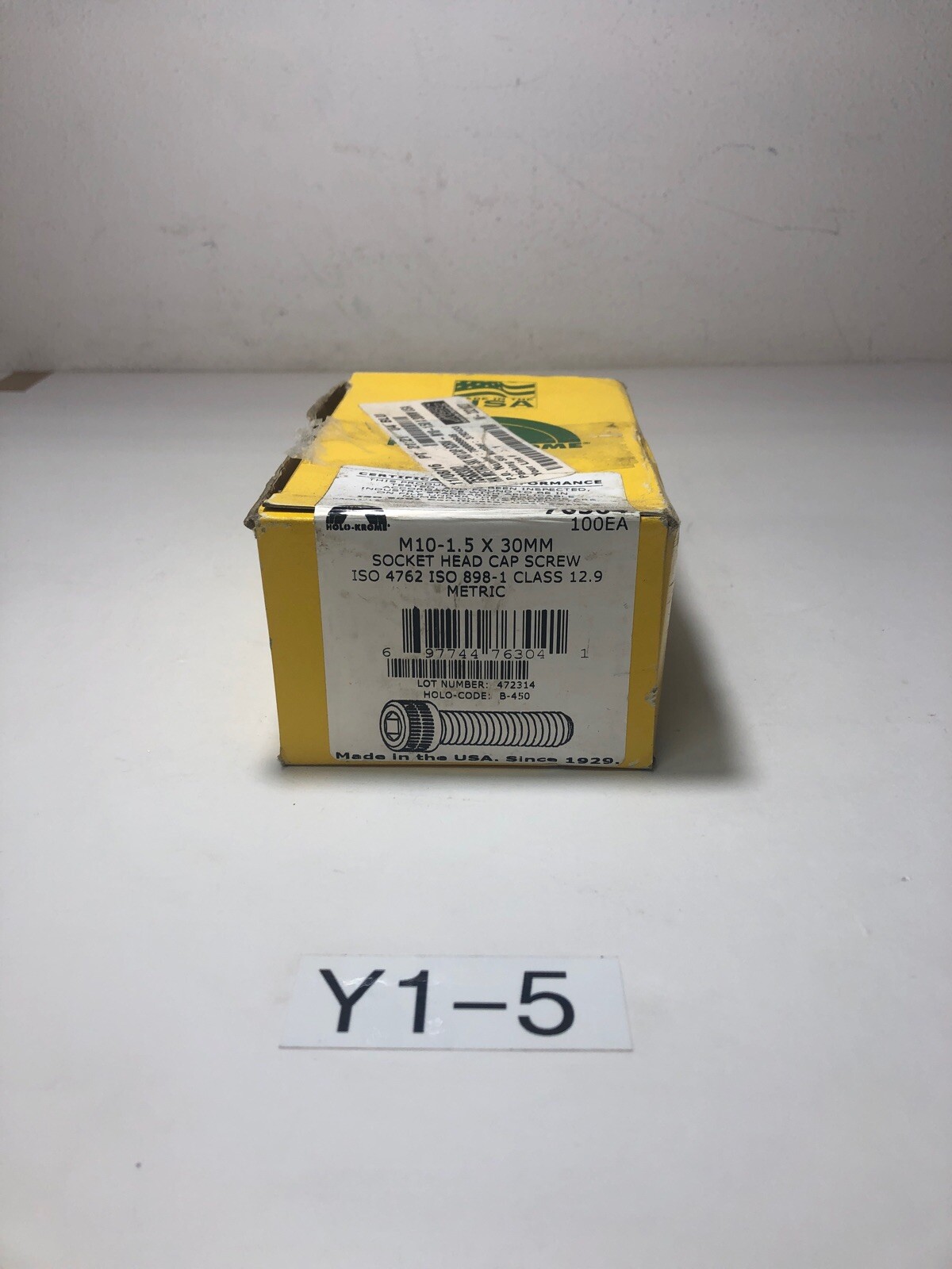 Holo-Krome 76304 Metric Socket Head Cap Screw (Pack of 100) *Fast Shipping*