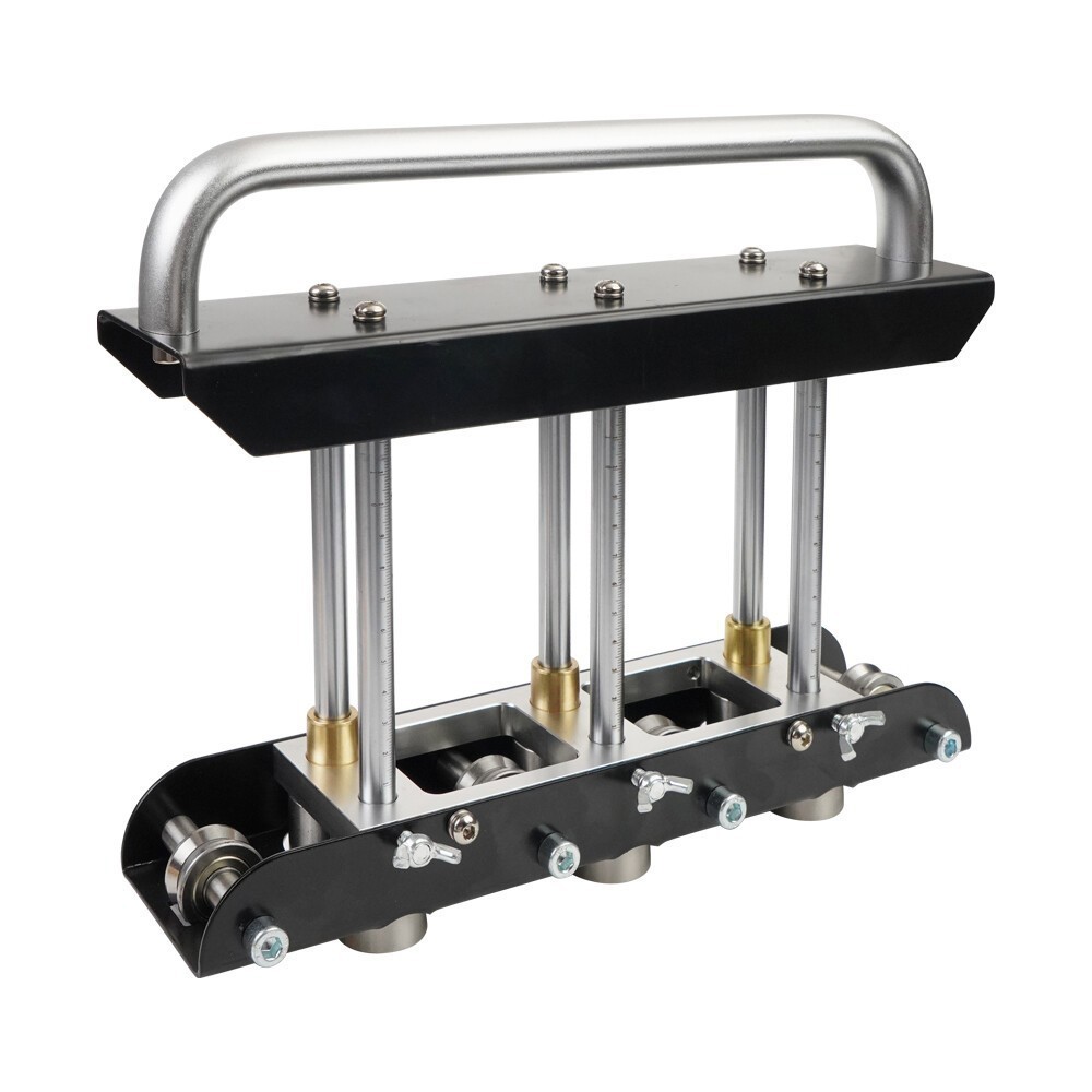ER3 Three-Station Sheet Metal Edge Roller Bender, 0–90° Adjustable Bending Angle