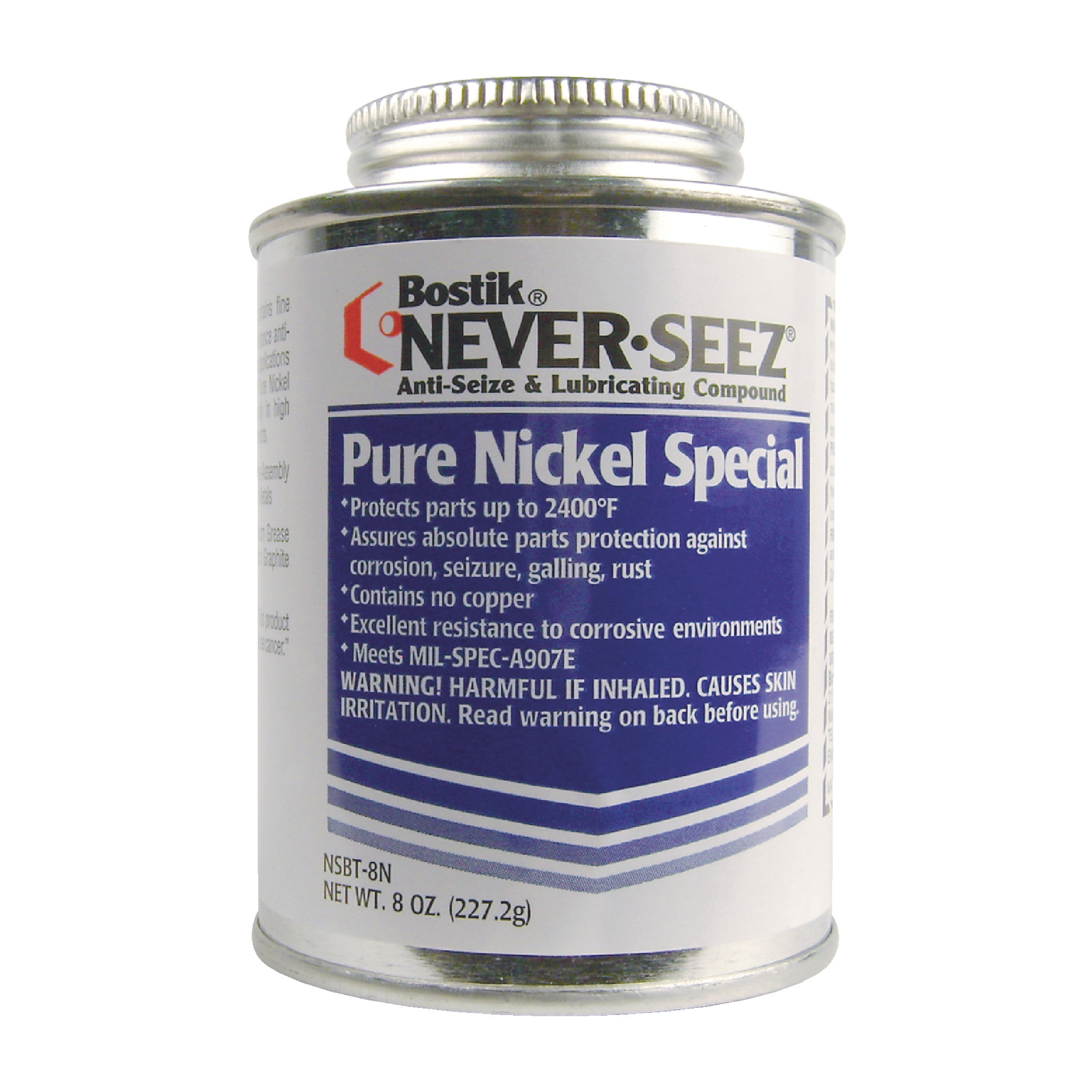 Bostik NSBT-8N Pure Nickel Special Anti-Seize Brush Top-Container Size: 8 Oz