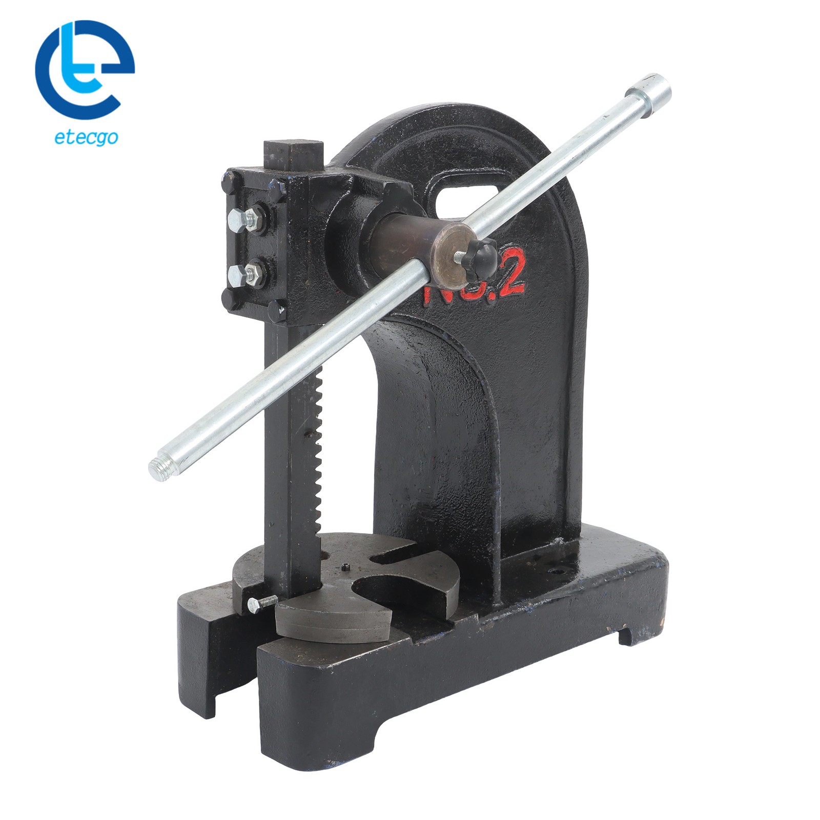 Arbor Press 2 Ton Manual Machine Bending Desktop Punch Press Maximum Height 8.5″