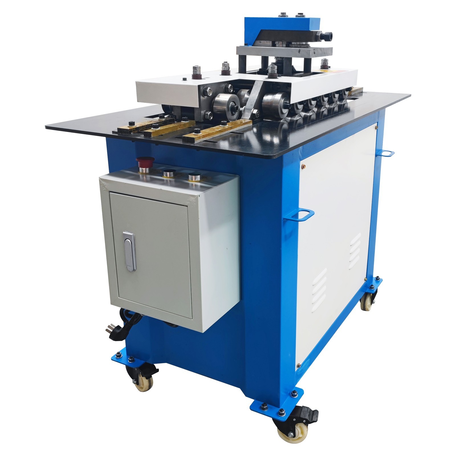 Seam Lock Forming Machine Iron Aluminum Sheet Metal Biting Machine 1.5KW 220V