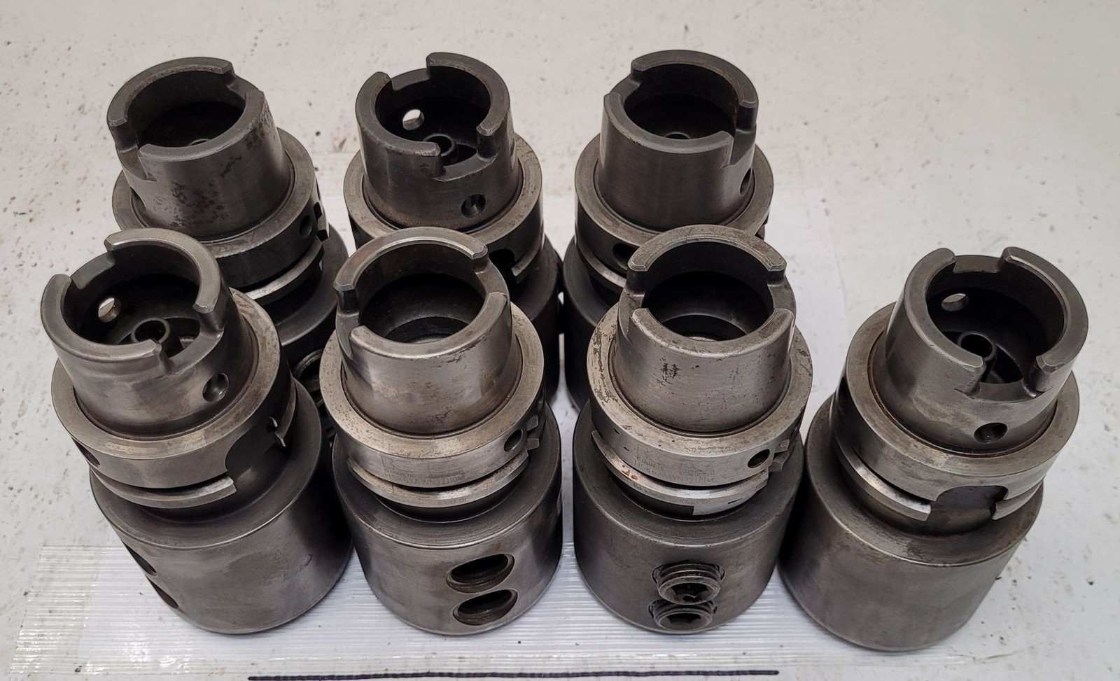 Kennametal Erickson HSK 63A Collet Adapter Set of 7