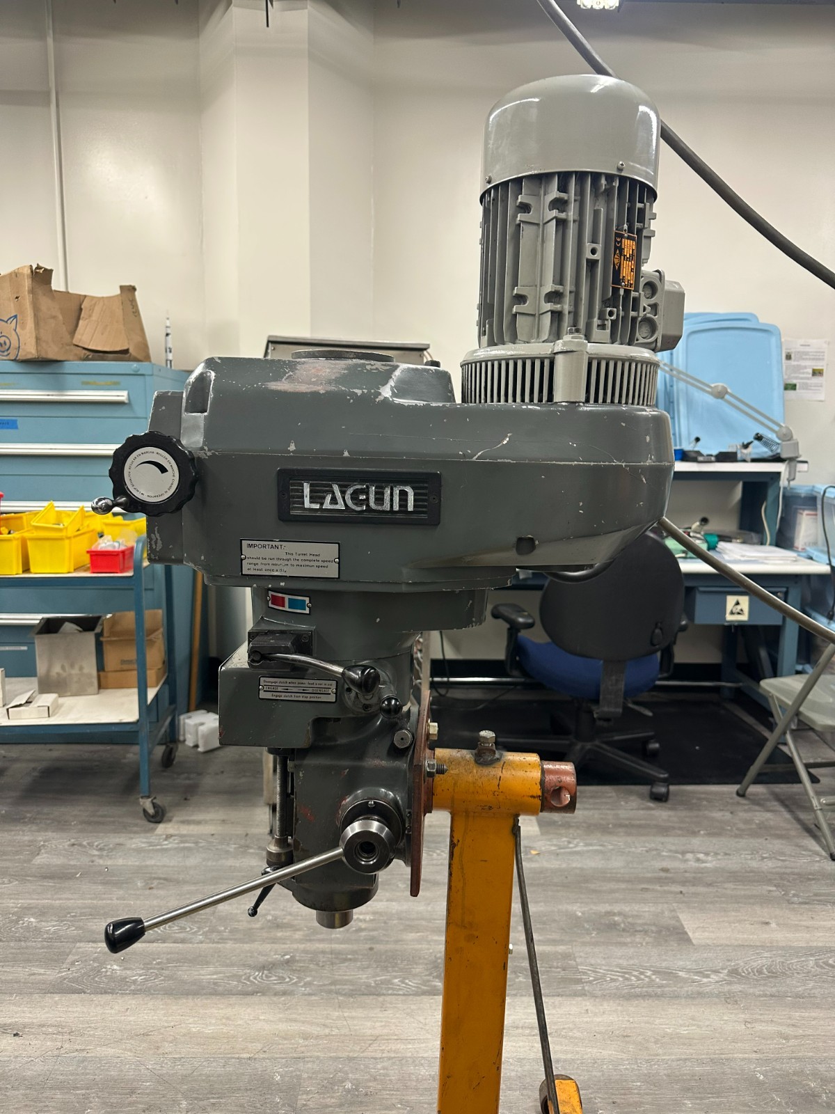 Refurbished Spindle-Head: REPUBLIC LAGUN FTV2F, R8, VS, 5HP