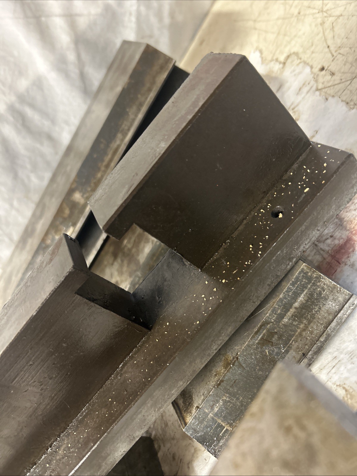 Amada Die Holder 75. 2v Bottom Die Holder Dx291001. 6h Mh 75 L Brake Press Die