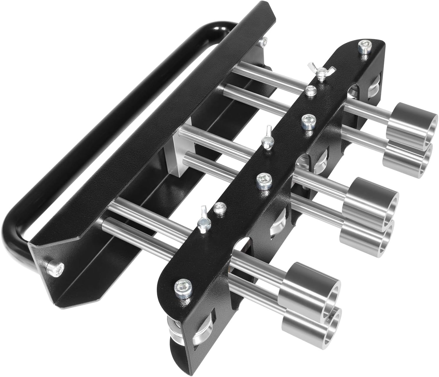 ER3 Three-Station Sheet Metal Edge Roller Bender Kit, 0-90° Bending Angle, Black