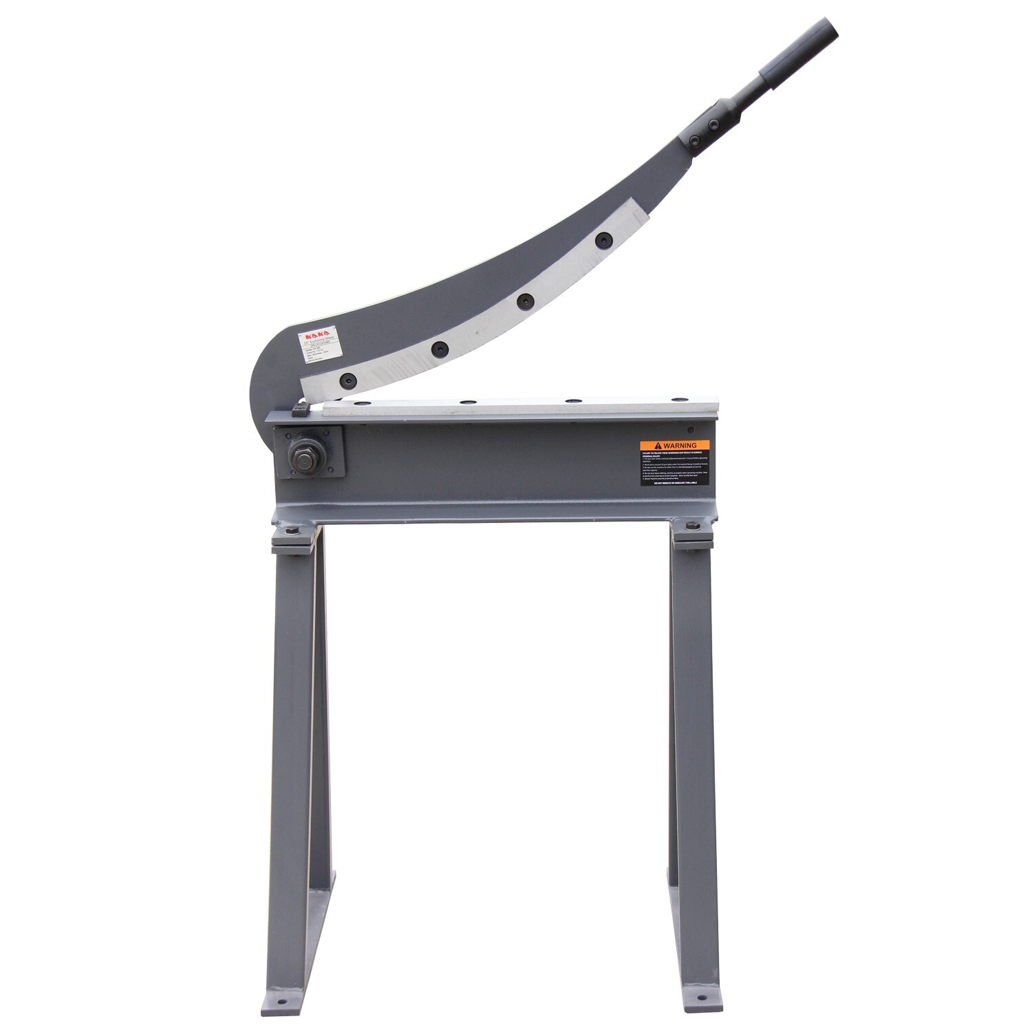 KAKA HS-20 20×16 Manual Guillotine Shear, Metal Plate Cutting Shear With Stand