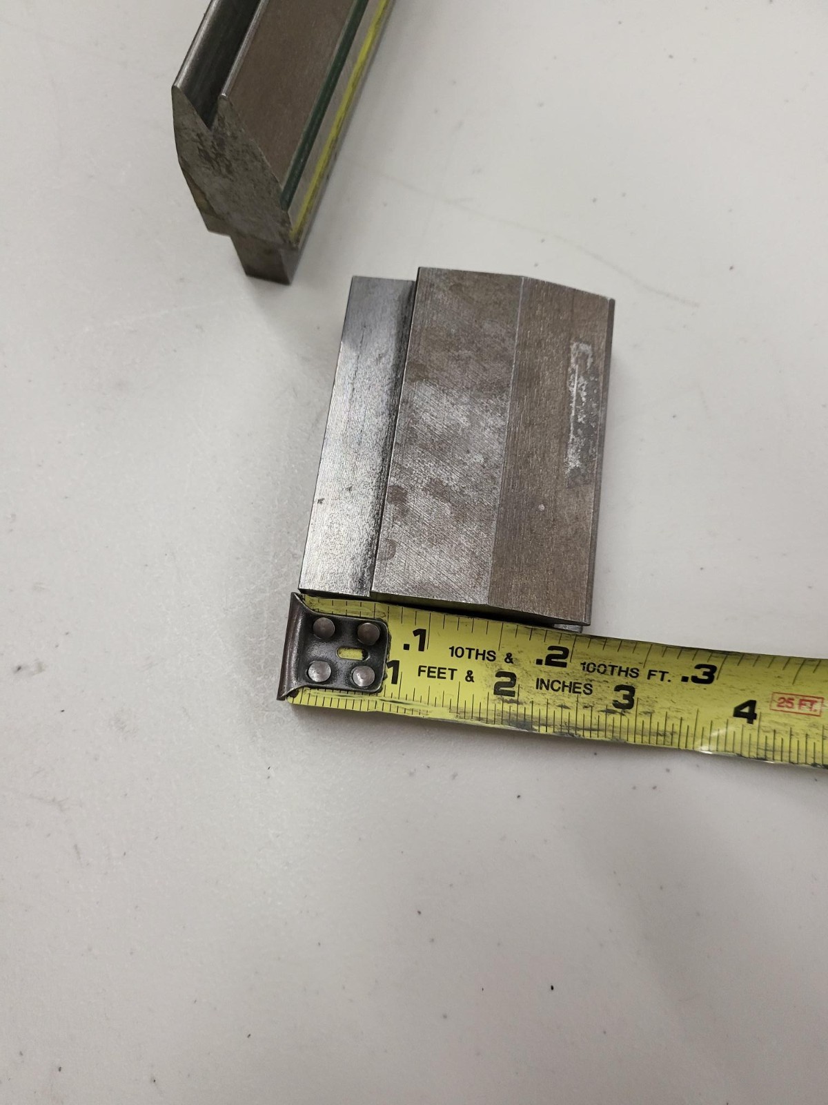 Press Brake Tooling Acute V Die 3/8″ Open at 23″ Long section SEE NOTES BTB2