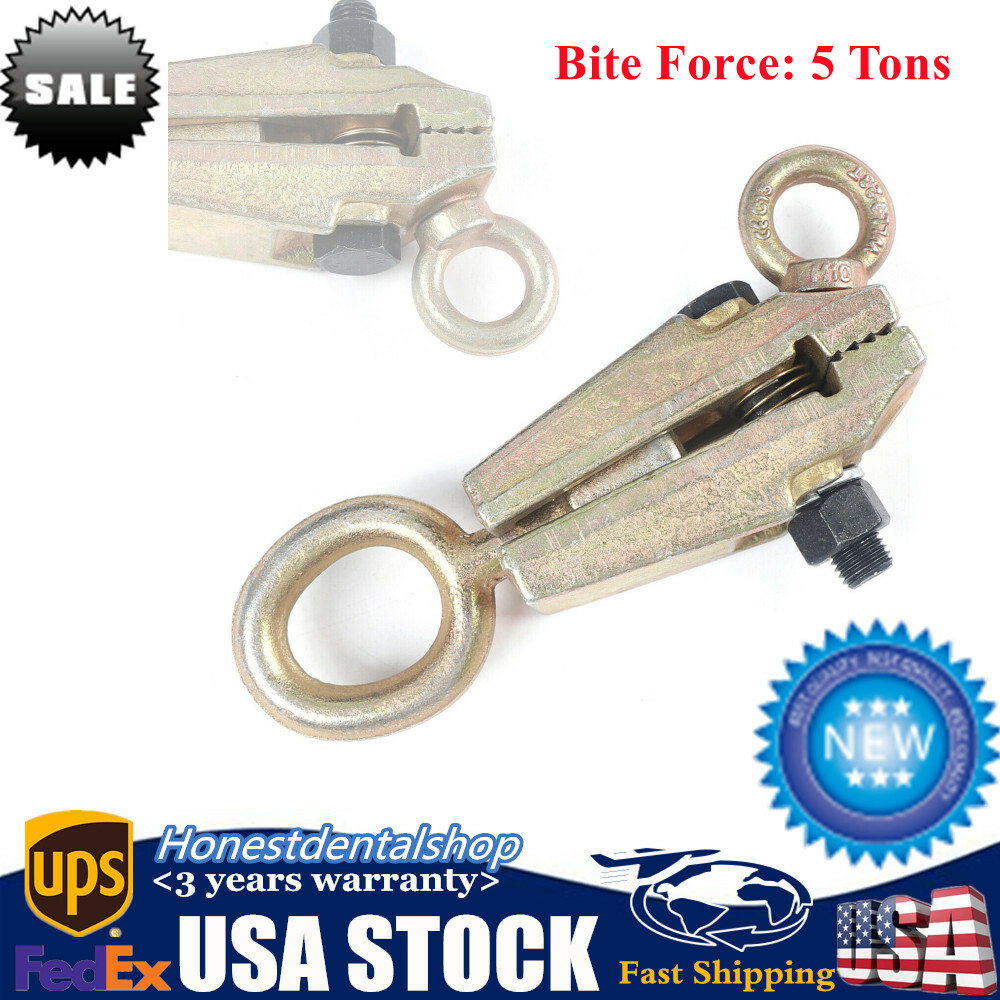 5 Ton TWO-WAY Frame Back Self-Tightening Grips & Auto Body Repair Pull Clamp