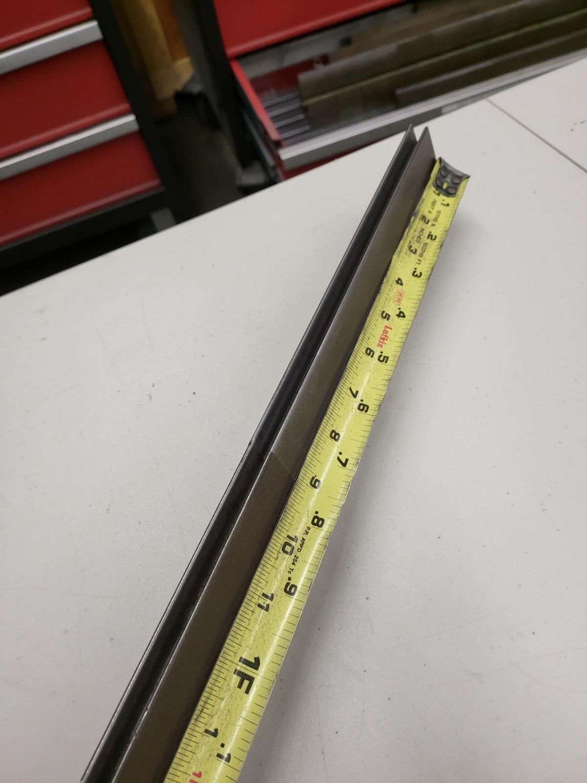 Press Brake Tooling Acute V Die 3/8″ Open at 23″ Long section SEE NOTES BTB2