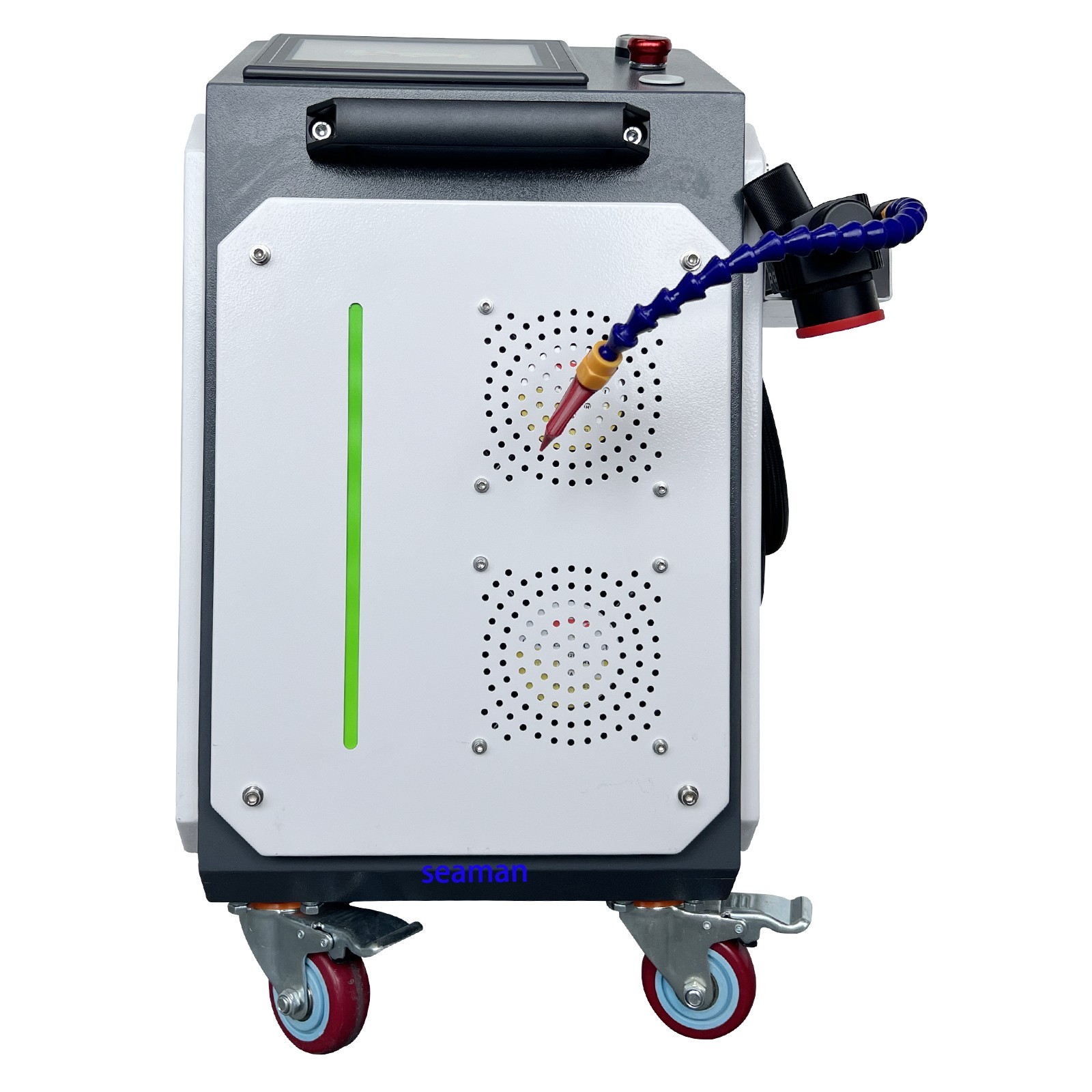 New JPT 200W Pulsed Fiber Laser Cleaning Machine Rust Remover Paint Stripping