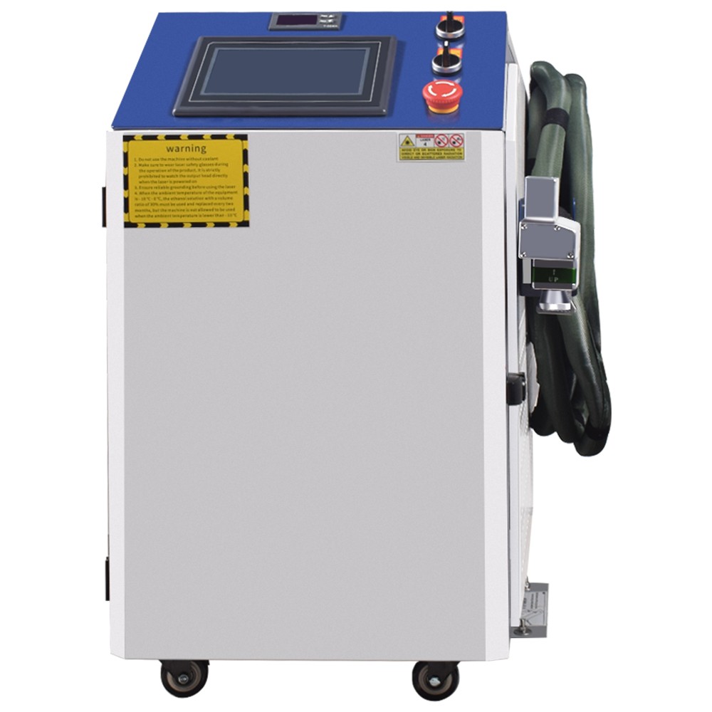 3000W 380V Fiber Laser Cleaning Machine 20M Cable Metal Rust Oil Paint Removal