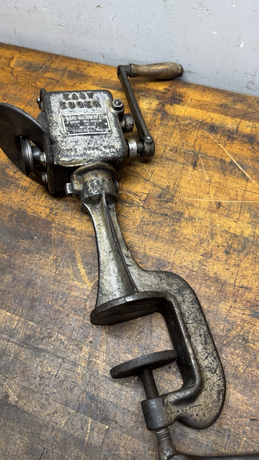 EASY EDGER Rotary Hand Bender Manual Flanger HVAC, Sheet Metal Lockformer