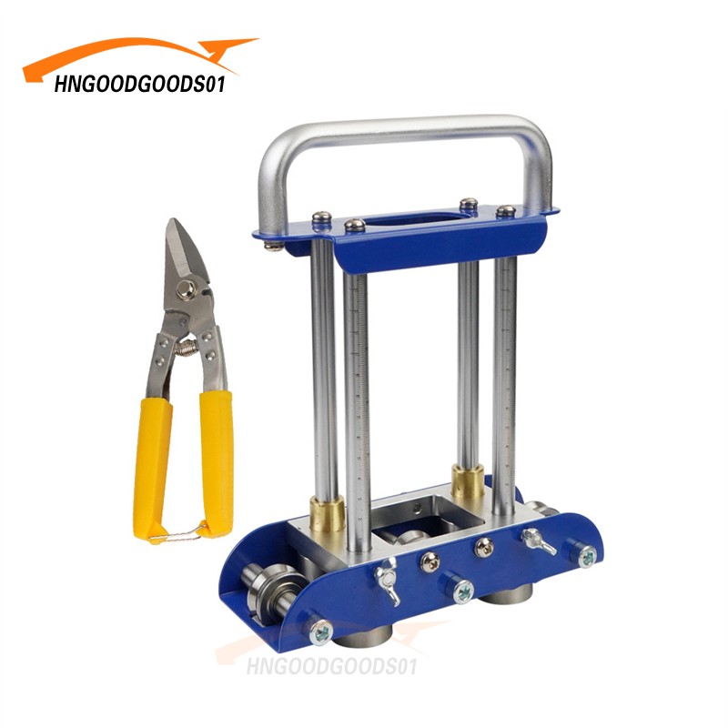 Hand Sheet Roller Bender 0-90 Metal Roofing Tool & Snip for Making Folding Edges