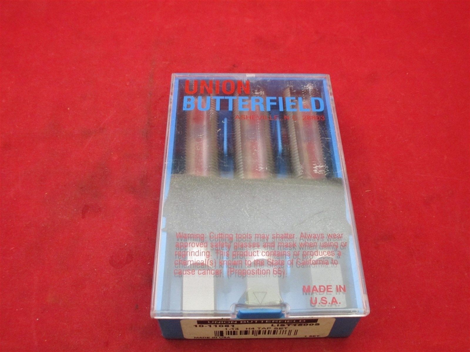 Union Butterfield 10-11061 1500S-1-14 H4 Tap set