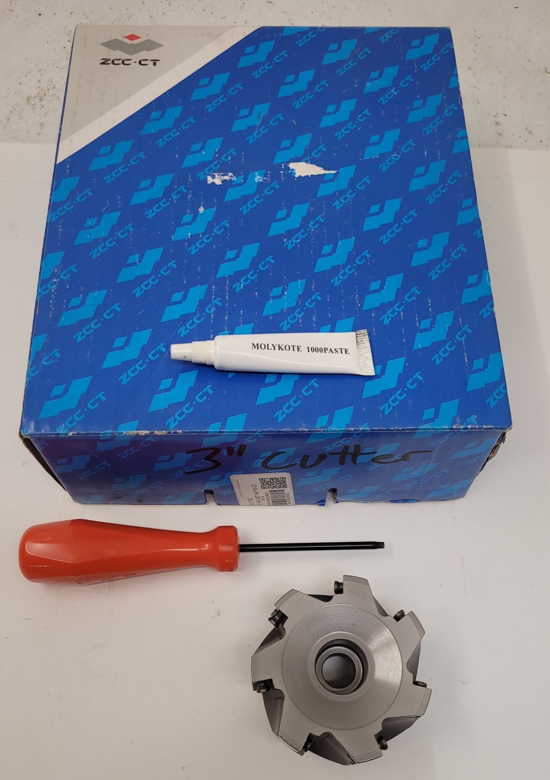 ZCC CT EMP02-3.00”-A1.00” AP16-07 Square Shouldering Indexable Face Mill